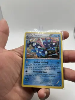 Greninja 40/122 Rare Cracked Ice Holo Breakpoint Pokemon TCG Card LP - Image 3