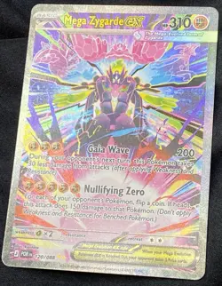 Pokemon Card - Mega Zygarde EX SIR 120/088 Full Art Holo - Perfect Order - Mint - Image 4