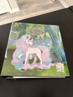 POKEMON ULTRA PRO 2INCH 3 RING BINDER W/PROTECTIVE CARD SLEEVES - Image 1