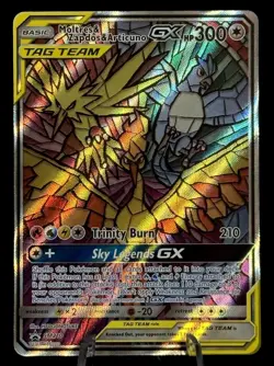 Moltrex Zapdos Articuno GX SM210 Pokemon Hidden Fates Promo Card - Image 1