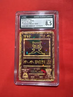 Pokemon Ancient Mew CGC 8.5 Promo Holo Card Movie 2000 Wizards of the Coast - Image 1