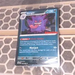 Rare Pokemon Gengar GameStop Promo Card 050/088 - Image 1