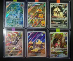 Pokemon- TCG - IR Double Rare Vmax Shiny Sword S. Scarlet Violet LP/NM 42 Cards 636996769739 - Image 1