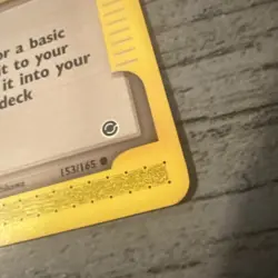 Energy Search 153/165 Pokemon Expedition NM/LP SHARP CARD. VERY NICE SEE PICS - Image 5