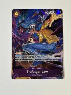 Trafalgar Law (Illustration Box Vol.6) P-093 One Piece Promotion Cards Foil - Image 1