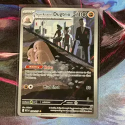 Pokemon Team Rocket's Dugtrio ASC: Rare Regular Stage 1 100 HP 50 239/217 Card - Image 1
