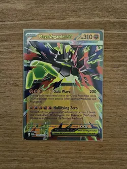 Mega Zygarde Ex 47/88 Double Rare Holo Card - Pokemon Perfect Order Near Mint - Image 1
