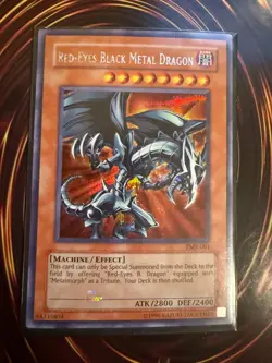 Red-Eyes Black Metal Dragon (Forbidden Memories) FMR-001 Yu-Gi-Oh! Video Game... - Image 1