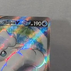 Pokemon TCG Alolan Vulpix VSTAR & V Holo Card Lot English - 2 Cards - Image 5