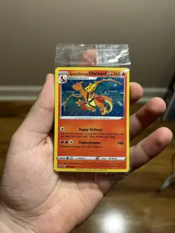 [FART SWIRL] Special Delivery Charizard SWSH075 SWSH: Sword & Shield Promo Cards - Image 2