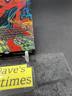 Arachnogenesis (Borderless) Marvel Universe Eternal-Legal Foil MTG Pack Fresh - Image 4