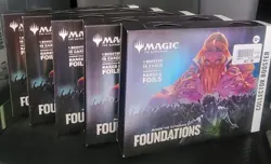 MTG Foundations Omega Collector Booster English Magic Gathering New Sealed. - Image 1