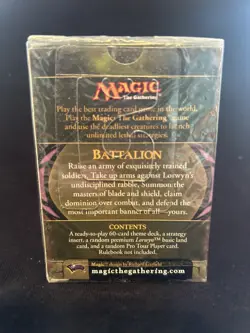 Magic The Gathering Morningtide Battalion Theme Deck New Factory Sealed Box - Image 3