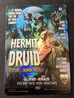 Hermit Druid - Foil - Showcase - INR - MTG - EN - NM - 0488 - Image 1