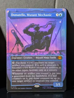 Magic Teenage Mutant Ninja Turtles M 0216 Donatello, Mutant Mechanic FOIL - Image 1