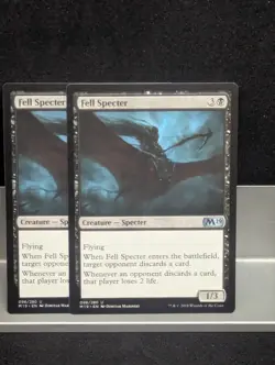 Fell Specter X2 LP MTG Core Set 2019 MTG - Image 1