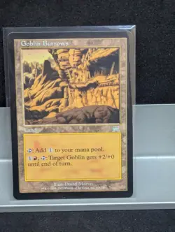 Goblin Burrows X1 LP Onslaught MTG - Image 1