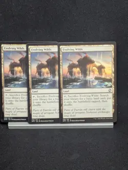 Evolving Wilds X3 LP Adventures in the Forgotten Realms MTG - Image 1