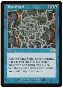 1x Time Spiral Urza's Saga LP MTG - Image 1