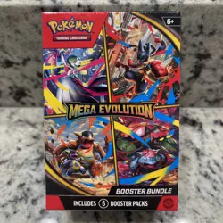 Pokemon TCG: Mega Evolutions Booster Bundle (SEALED - 6 Booster Packs) - Image 2