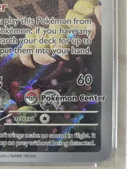 Noctowl Pokemon Center Stamp Promo PSA 9 Stellar Crown - Image 3