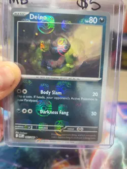 Deino (Master Ball Pattern) 065/086 Sv: White Flare Pokemon TCG - Image 1