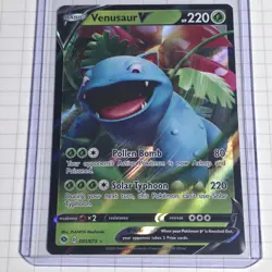 Venusaur V 001/073 Champions Path Ultra Rare Pokemon TCG NM/Near Mint - Image 1
