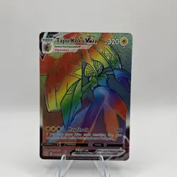Tapu Koko VMAX #166/163 Rainbow Rare (Secret) - 2021 Pokemon Battle Styles - Image 1
