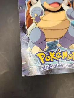 Squirtle Wartortle Blastoise Pokemon Topps TV Animation Card BLUE LABEL - Image 2