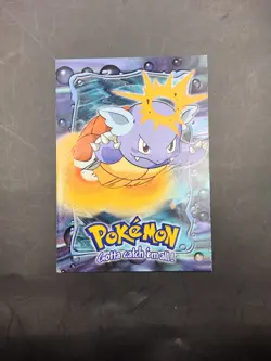 Squirtle Wartortle Blastoise Pokemon Topps TV Animation Card BLUE LABEL - Image 5