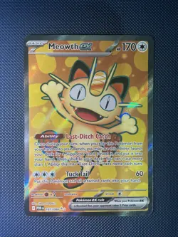 Pokemon TCG - Meowth EX Ultra Rare Perfect Order 107/088 - English - Image 1