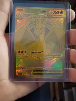 Mega Charizard Y ex 294/217 GOLD Hyper Rare Ascended Heroes sleeved immediately - Image 1