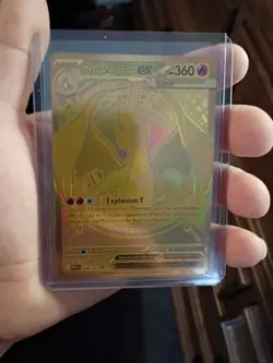 Mega Charizard Y ex 294/217 GOLD Hyper Rare Ascended Heroes sleeved immediately - Image 2