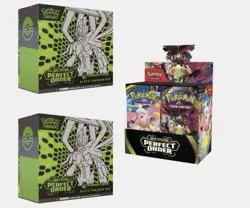 PRESALE Pokemon Center 2x Perfect Order ETBs + 1 Booster Box LOT SHIPS MARCH 27 - Image 1
