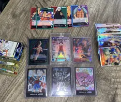 Pokemon & ONE PIECE Tcg Card LOT Mix - Image 2