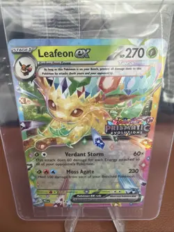 Pokemon TCG Leafeon Ex Leafeon Promo Holo Stamped SEALED - Image 1