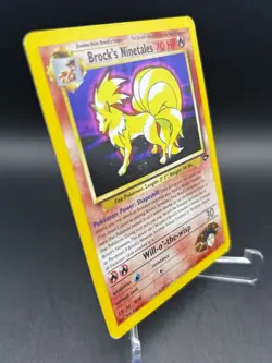 2000 Brock's Ninetales Gym Challenge 3/132 Unlimited Holo Rare Pokemon - Image 2