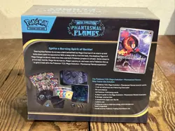 POKEMON MEGA EVOLUTION PHANTASMAL FLAMES ETB 9-PACKS FACTORY SEALED - Image 5