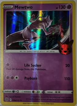 ✨ Gengar Mewtwo Holo Bleed Error Lot Of 4 Rare Pokemon TCG ✨ Trick Or Trade - Image 2