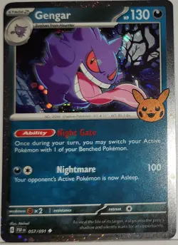 ✨ Gengar Mewtwo Holo Bleed Error Lot Of 4 Rare Pokemon TCG ✨ Trick Or Trade - Image 5
