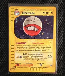EX Holo Electrode - Pokemon Aquapolis H7/H32 - Image 1