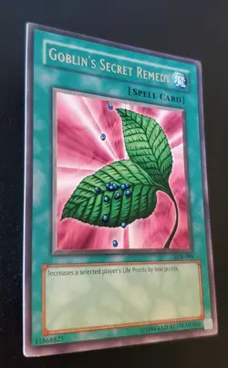 Yu-Gi-Oh! Goblin's Secret Remedy LOB-099 The Legend of Blue Eyes White Dragon NM - Image 2