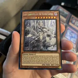 Yugioh Lady Labyrinth of the Silver Castle DABL-EN030 Secret Rare 1st Edition NM - Image 1