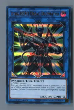 Xtra HERO Dread Decimator LEHD-ENA00 Ultra Rare Legendary Hero Decks Yu-Gi-Oh LP - Image 1