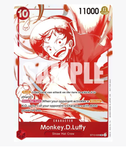 Monkey.D.Luffy - ST10-006 3rd Anniversary Treasure One Piece - Image 1