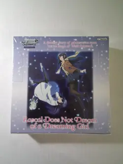 Bushiroad Weiss Schwarz Rascal Does Not Dream Of A Dreaming Girl Booster Box - Image 1
