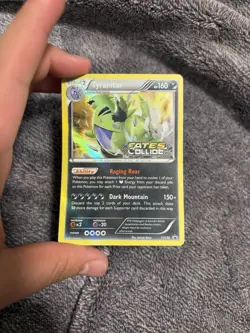 Pokemon Tyranitar XY130 Prerelease Promo Holo Ability Card XY TCG - Image 4