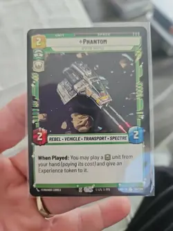 Star Wars Unlimited Phantom 144 Trading Card - Image 1