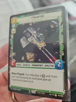 Star Wars Unlimited Phantom 144 Trading Card - Image 2