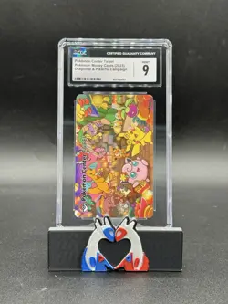 Pokemon Center Teipei Money Easy Card 2023 Dragonite Pikachu Campaign CGC 9 - Image 1